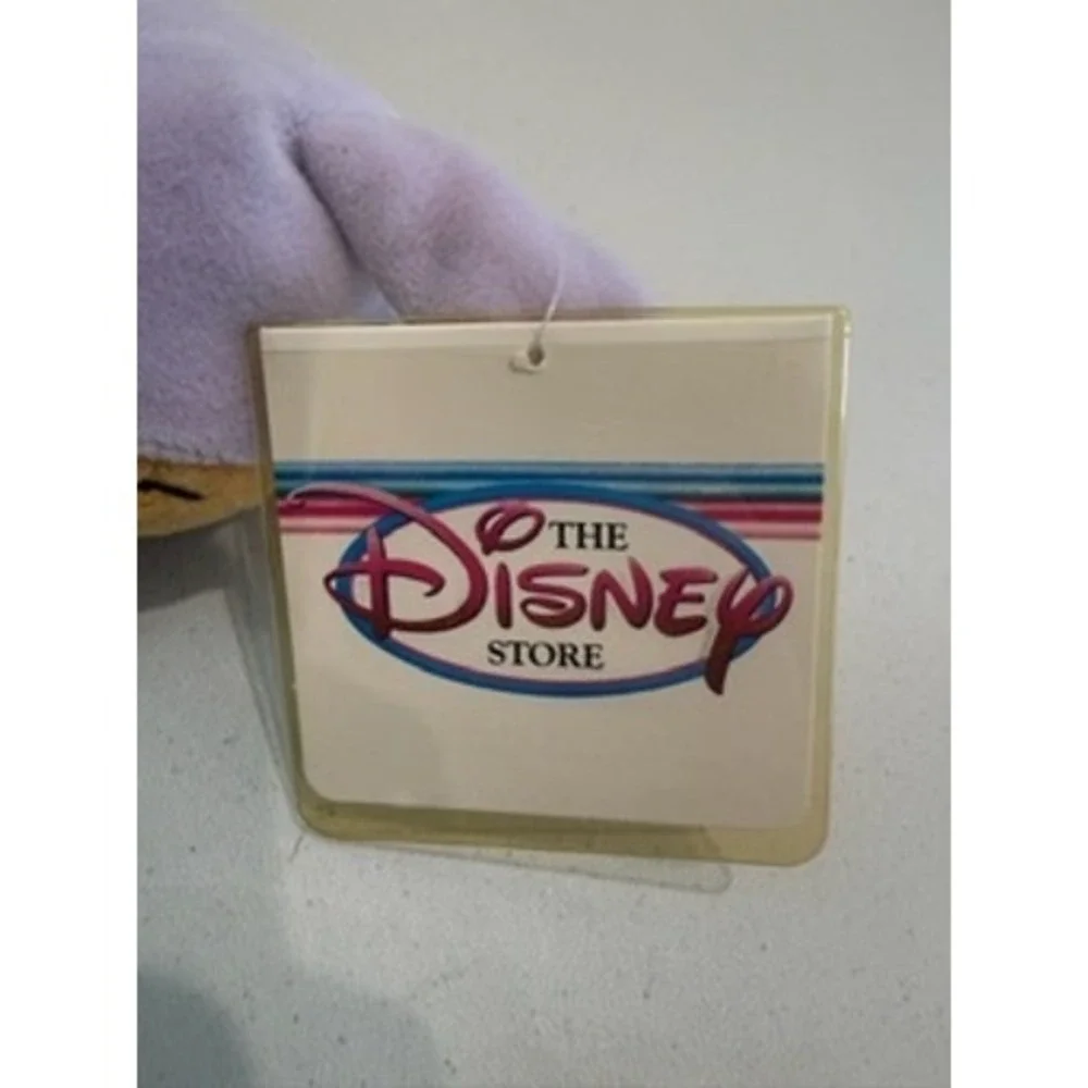 Disney Store Winnie the Pooh Easter Bunny‎ Lavender Plush Mini Bean Bag 8 Inch